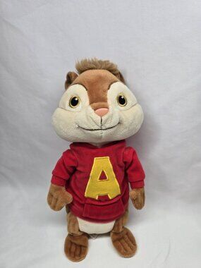 Alvin and the Chipmunks Plush Toy Alvin Gipsy Brand 10 Inches